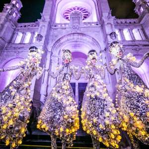 Disco-Ball-Stilts