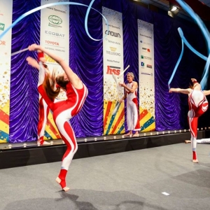 Olympic Rhythmic Gymnasts
