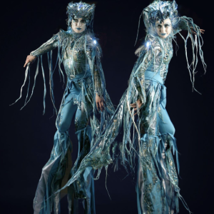 Mermaid-Stilt-Walkers