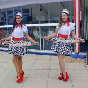 Walking Canape Tables